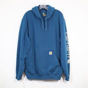 Carhartt Original Fit Heathered Blue Hoodie